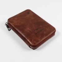Zipper Passport Holder Multi-functional RFID Anti-theft Swiping Outbound Travel Storage Bag