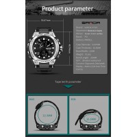 Trendy Multifunctional Digital Waterproof Electronic Watch