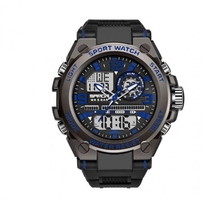 Trendy Multifunctional Digital Waterproof Electronic Watch