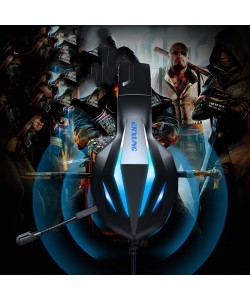 Headset Gaming Headset With Luminous Wired Gaming Headset