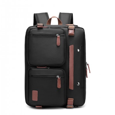  Tote Backpack 15.6 17.3Inch Laptop Backpack Fashion Travel Business Backpack Convertible Nylon Waterproof Student Backpack