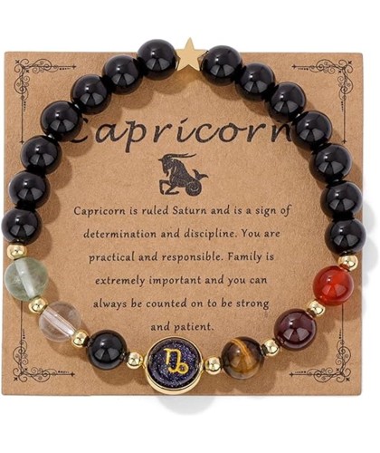 12 Constellation Beaded Bracelet Men And Women Natural Stone