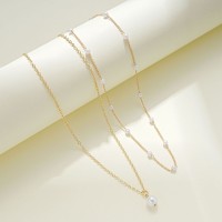 Baroque Pearl Necklace Design Double Layer
