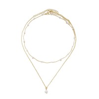 Baroque Pearl Necklace Design Double Layer