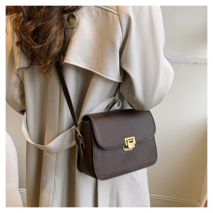 Women's Fashion Simple Crossbody Shoulder Small Square Bag