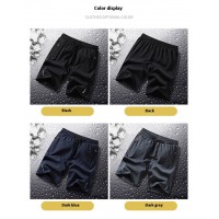 Quick-drying Shorts Men's Summer Thin Loose Plus Size Shorts Fat Outer Wear Running Sports And Leisure Pants Men