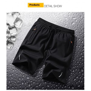 Quick-drying Shorts Men's Summer Thin Loose Plus Size Shorts Fat Outer Wear Running Sports And Leisure Pants Men