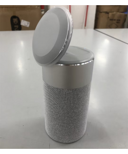 3 In 1 Multi-Function IPhone And AirPods Wireless Charger Portable Bluetooth Speaker With Touch Lamp For Home And Office