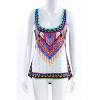 Summer Ethnic Style Printed T-shirt