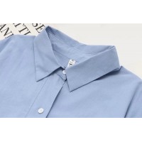 Waist Long-sleeved Shirts Are Stylish And Slim All-match