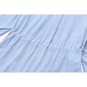Waist Long-sleeved Shirts Are Stylish And Slim All-match