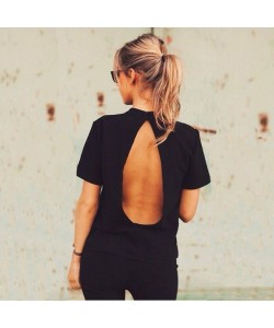 Women's Dress Blouses In Large Size Sexy Back Shirts
