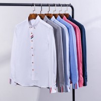 All-matching Casual Cotton Summer Business Oxford Woven Shirts