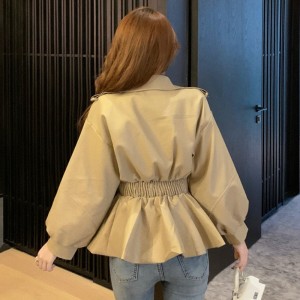 Short suit PU leather jacket small jacket