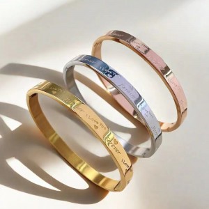 Women's Niche Stainless Steel Bracelet Does Not Fade