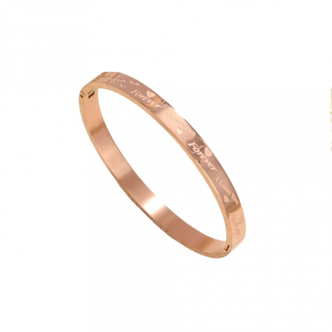 Women's Niche Stainless Steel Bracelet Does Not Fade