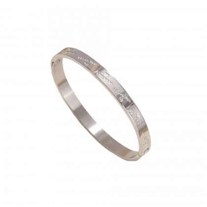 Women's Niche Stainless Steel Bracelet Does Not Fade