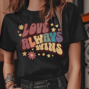 American Digital Printed Casual Round Neck Short Sleeves