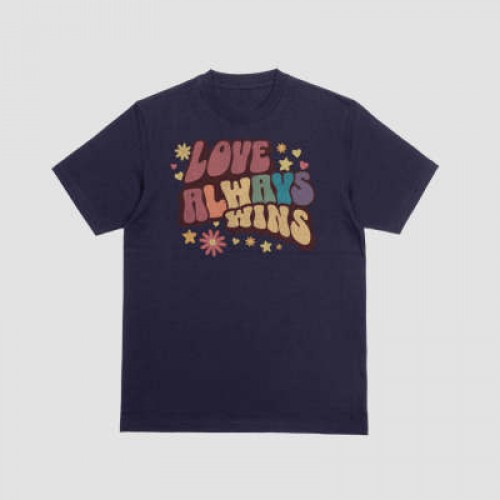 American Digital Printed Casual Round Neck Short Sleeves