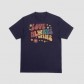 American Digital Printed Casual Round Neck Short Sleeves