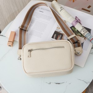 Wide Shoulder Strap Shoulder Crossbody Bag