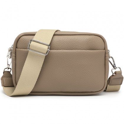 Wide Shoulder Strap Shoulder Crossbody Bag