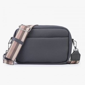 Wide Shoulder Strap Shoulder Crossbody Bag