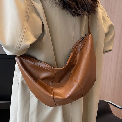 Fashion Large Capacity Moon Bag