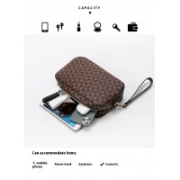 All-matching Printed Clutch Personalized Business Hand-held Bag Clip Wallet