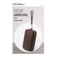 All-matching Printed Clutch Personalized Business Hand-held Bag Clip Wallet