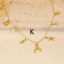 Gold Letter K