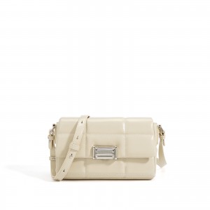 Women's Soft Leather Small Square Bag Shoulder