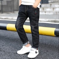 Boy's denim trousers, new style, big children's trousers, spring and autumn children's trousers