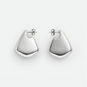 Copper Tube Hollow Earrings Polished Glossy