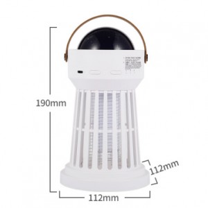 2 In 1 Electric Mosquito Killer Lamp Star Ceiling Projection Kill Mosquitoes For Outdoor And Indoor