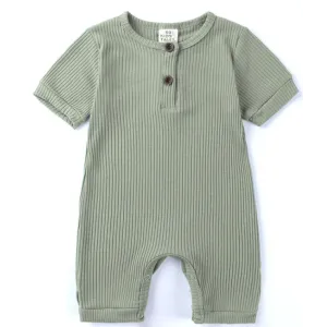 Baby Bag Fart Clothes Pit Striped Crawling Clothes