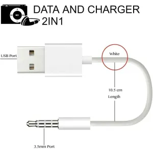 Car MP3 3.5mm Male AUX Audio Socket Jack To USB 2.0 Female Converter Cable Cord Car Interior Accessories Boutique New Hot Sale