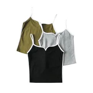 Women'S Ins With Vests Wear Tight Sexy Blouses For Inner Wear