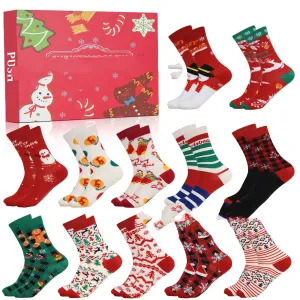 Christmas Countdown Advent Calendar Sock Blind Box