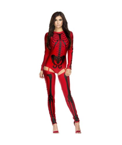 Halloween Cosplay Costume Skull Zombie Uniform