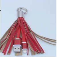 Compatible With Tassel Keychain Data Cable