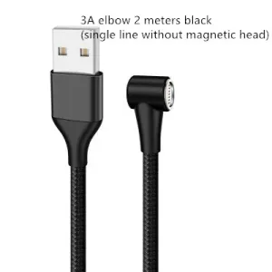 Compatible with Apple , Magnetic USB Cable Fast Charging Micro USB Type C Data Wire Cord Magnet Charger Mobile Phone Cable