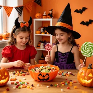 Candy Bowl Large For Party Supplies,Large Trick Or Treat Bowls