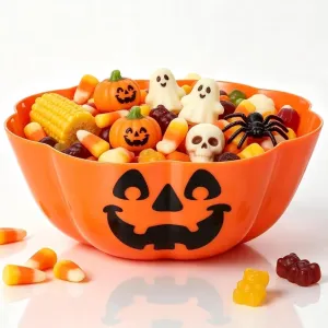 Candy Bowl Large For Party Supplies,Large Trick Or Treat Bowls