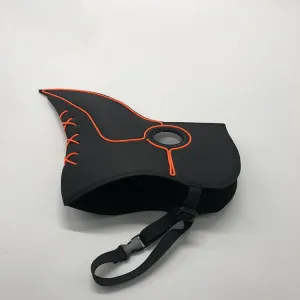 Halloween Mask glowing beak mask