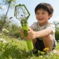 Educational Toy Magnifying Glass Exploration Bug Catcher L Portable Insect Catcher Push Type Transparent Observer Box Bug Catcher Safe Release Mechanism