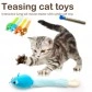 Long Tail Cat Toy – Interactive Mouse Teaser for Pets