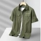 Cotton Short-sleeved Shirt Men's Shirt