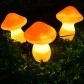 Solar Mushroom Lamp Garden Landscape Lawn